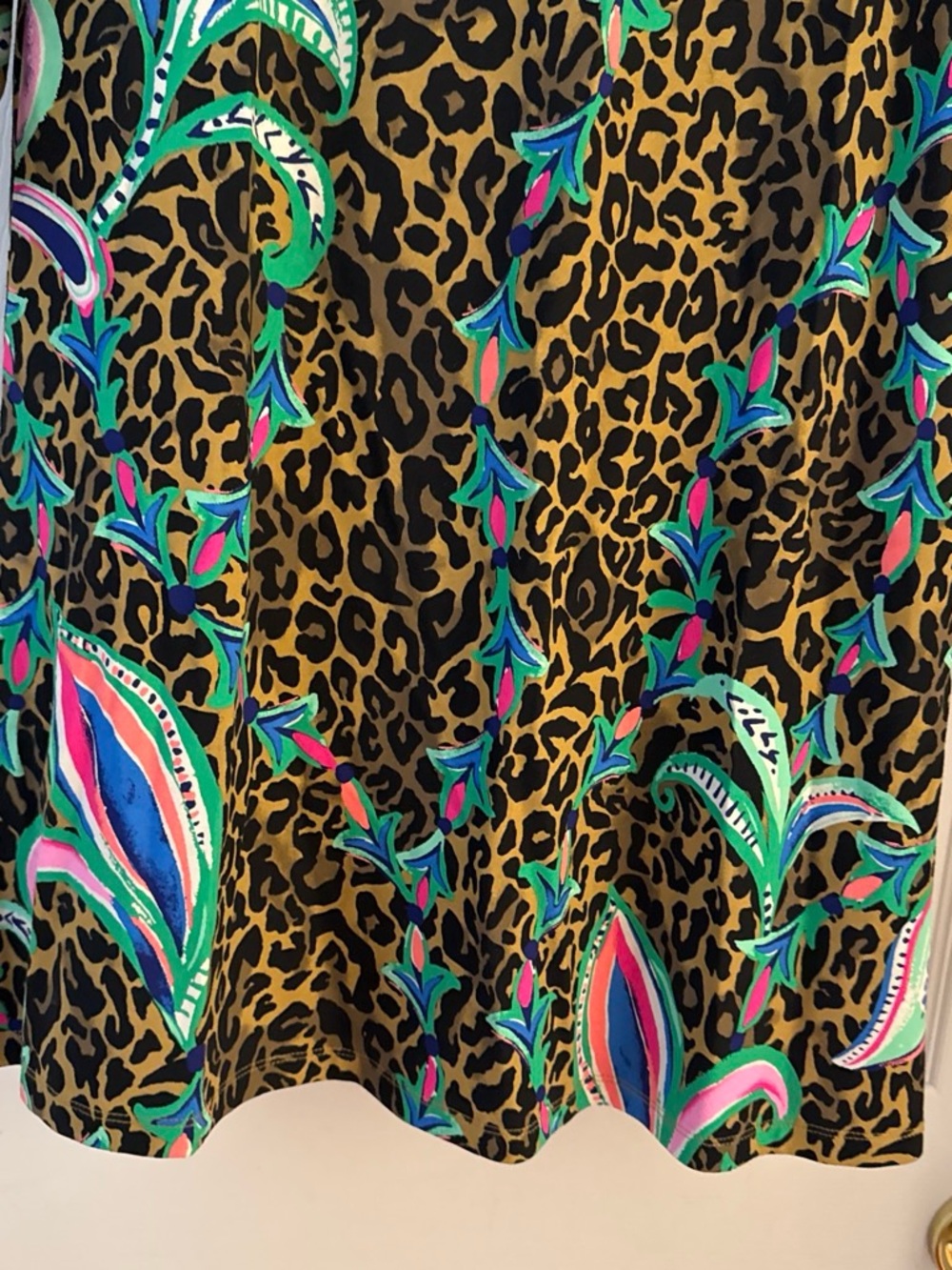 Lilly Pulitzer dress in Leopard Floral Print - Multi